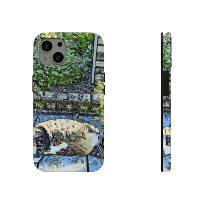 "A Cat's Life of Luxury" - The Alien Tough Phone Cases