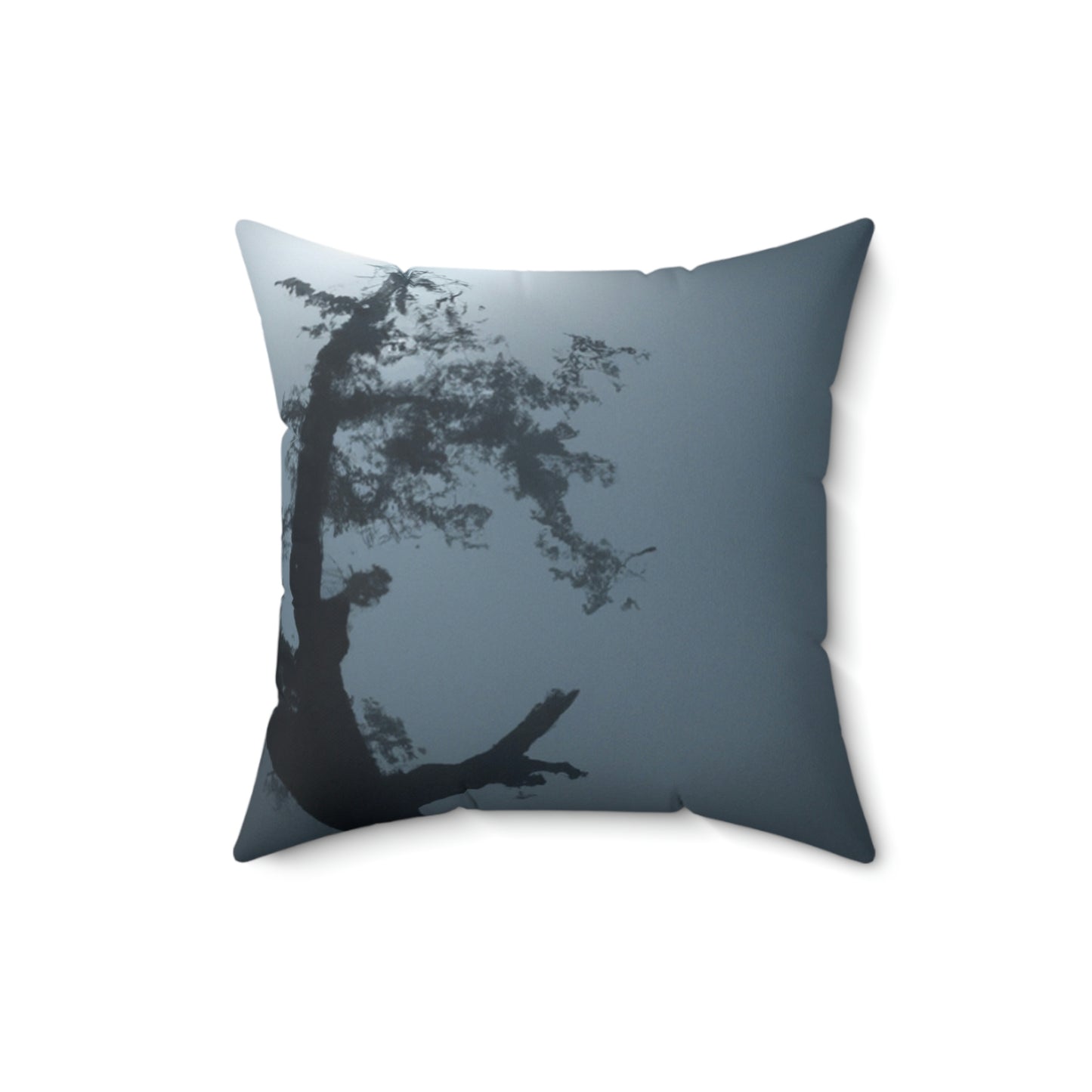 "A Shining Sentinel in the Mist” - The Alien Square Pillow