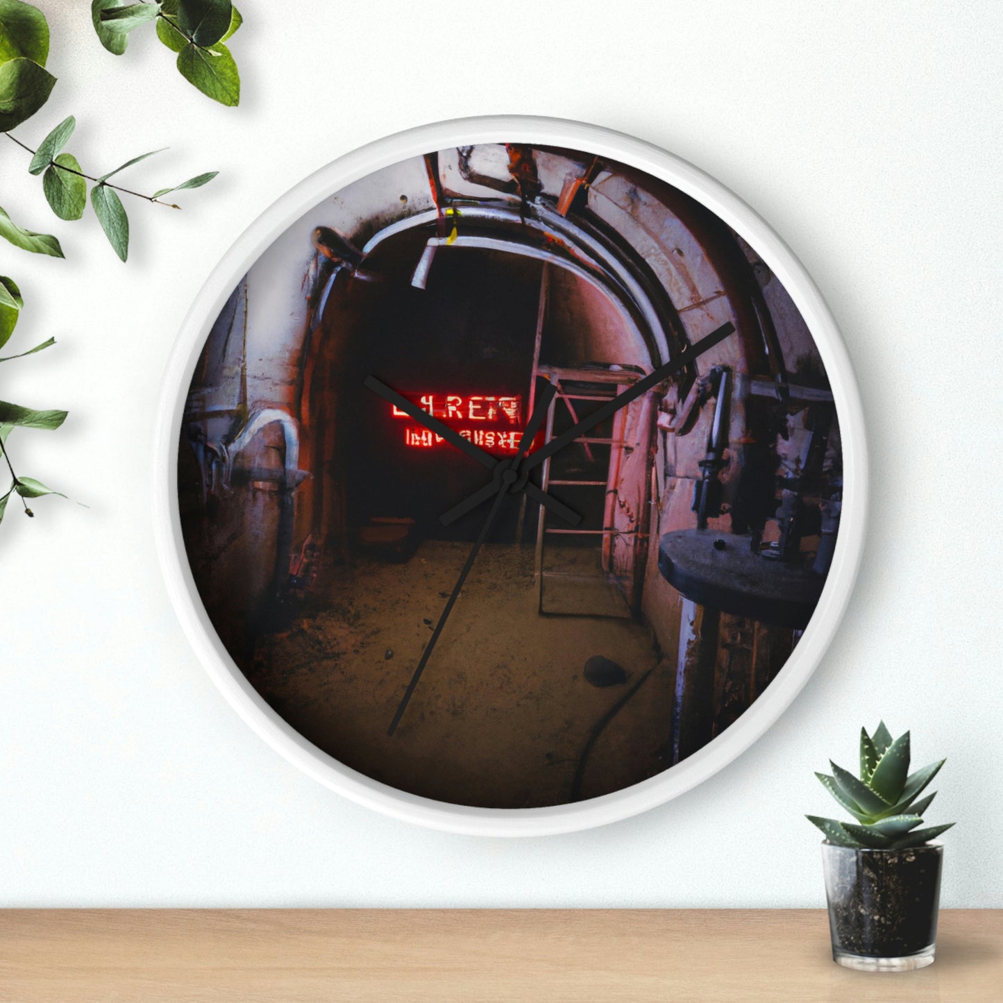 "Break Out of the Subterranean Stronghold" - The Alien Wall Clock