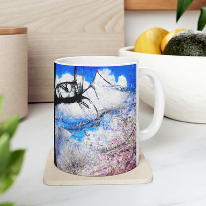 "Forgotten Secrets of the Springtime Forest" - The Alien Ceramic Mug 11 oz