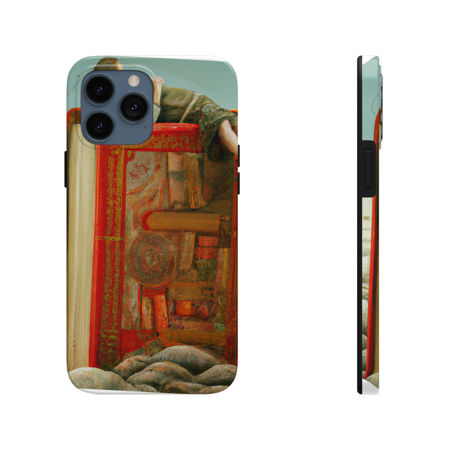 "Cradled by Knowledge" - Die Alien Tough Phone Cases