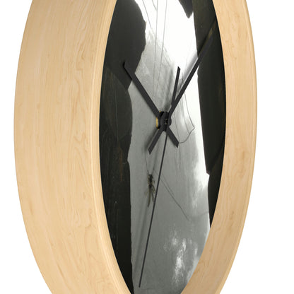 "Ghostly Cobwebs in the Ruins" - The Alien Wall Clock