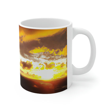 Taza de cerámica "Calm After the Storm" - The Alien 11 oz