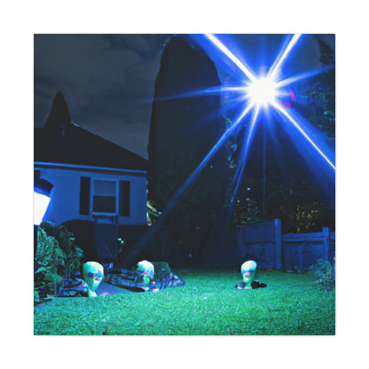 'Invasion der Suburban Suburbans' - The Alien Canva