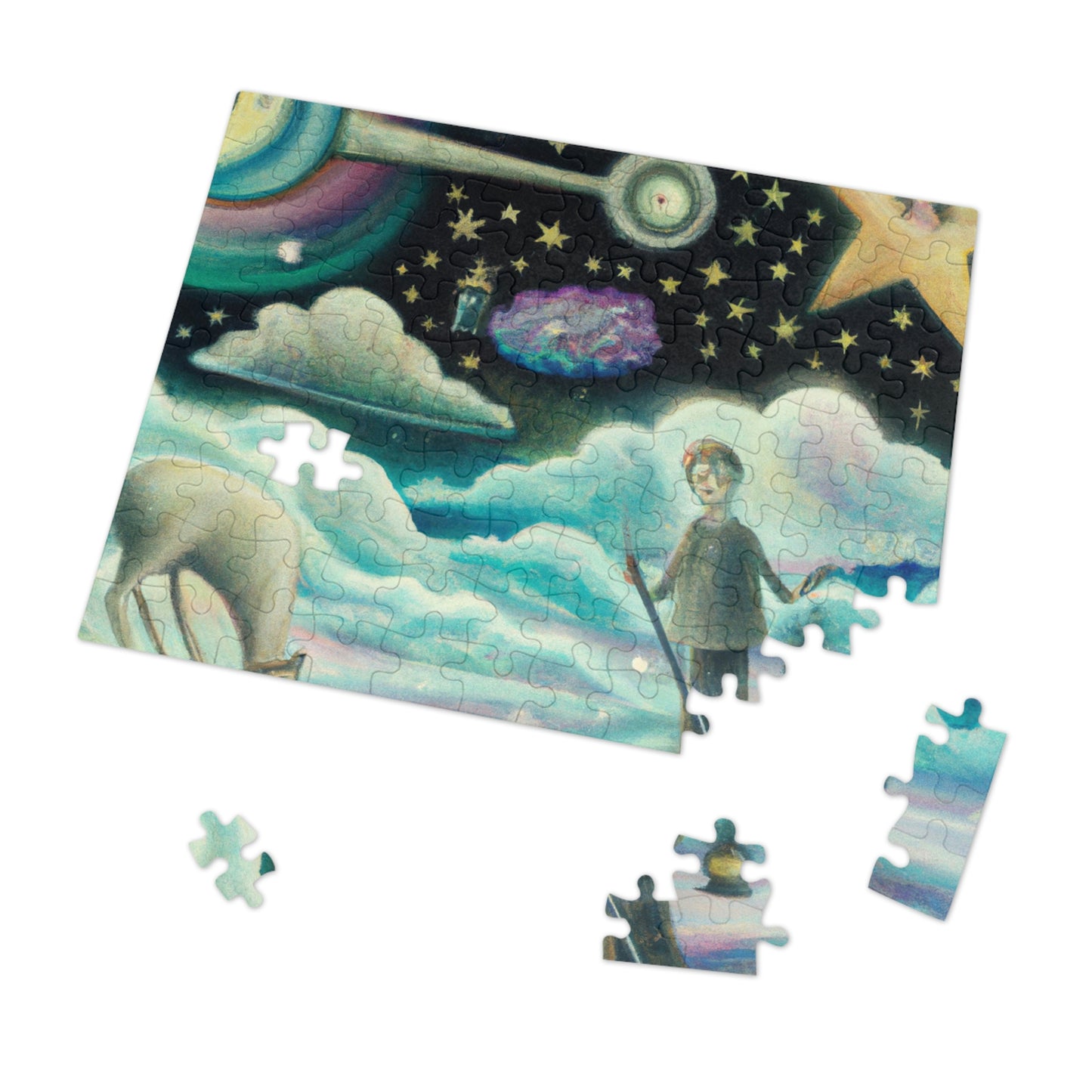 "A Sea of Diamonds in the Night" - The Alien Jigsaw Puzzle