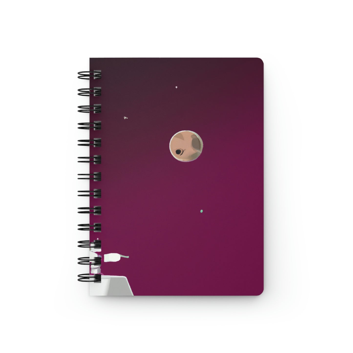 "A Moon Odyssey: Exploring Another World" - The Alien Spiral Bound Journal