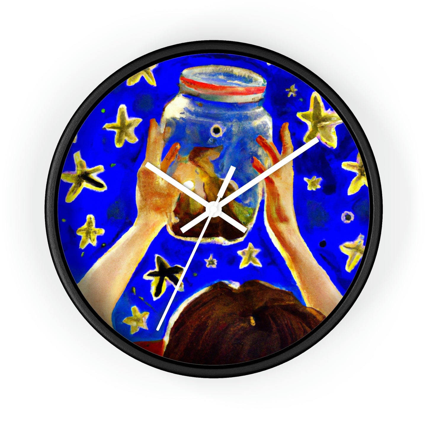 "A Jarful of Stardust" - The Alien Wall Clock