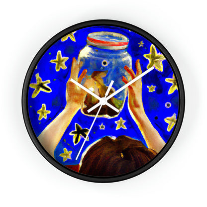 "A Jarful of Stardust" - The Alien Wall Clock