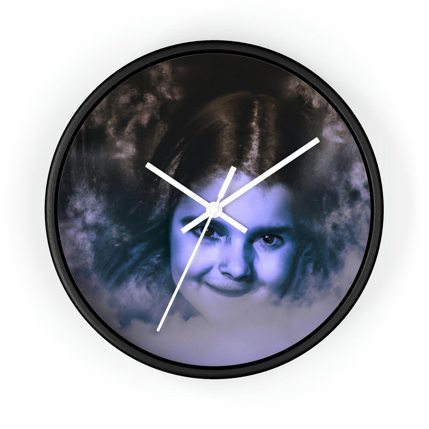 Through the Misty Veil - The Alien Wall Clock