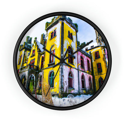 "Castle of Snow and Shadows" - The Alien Wall Clock