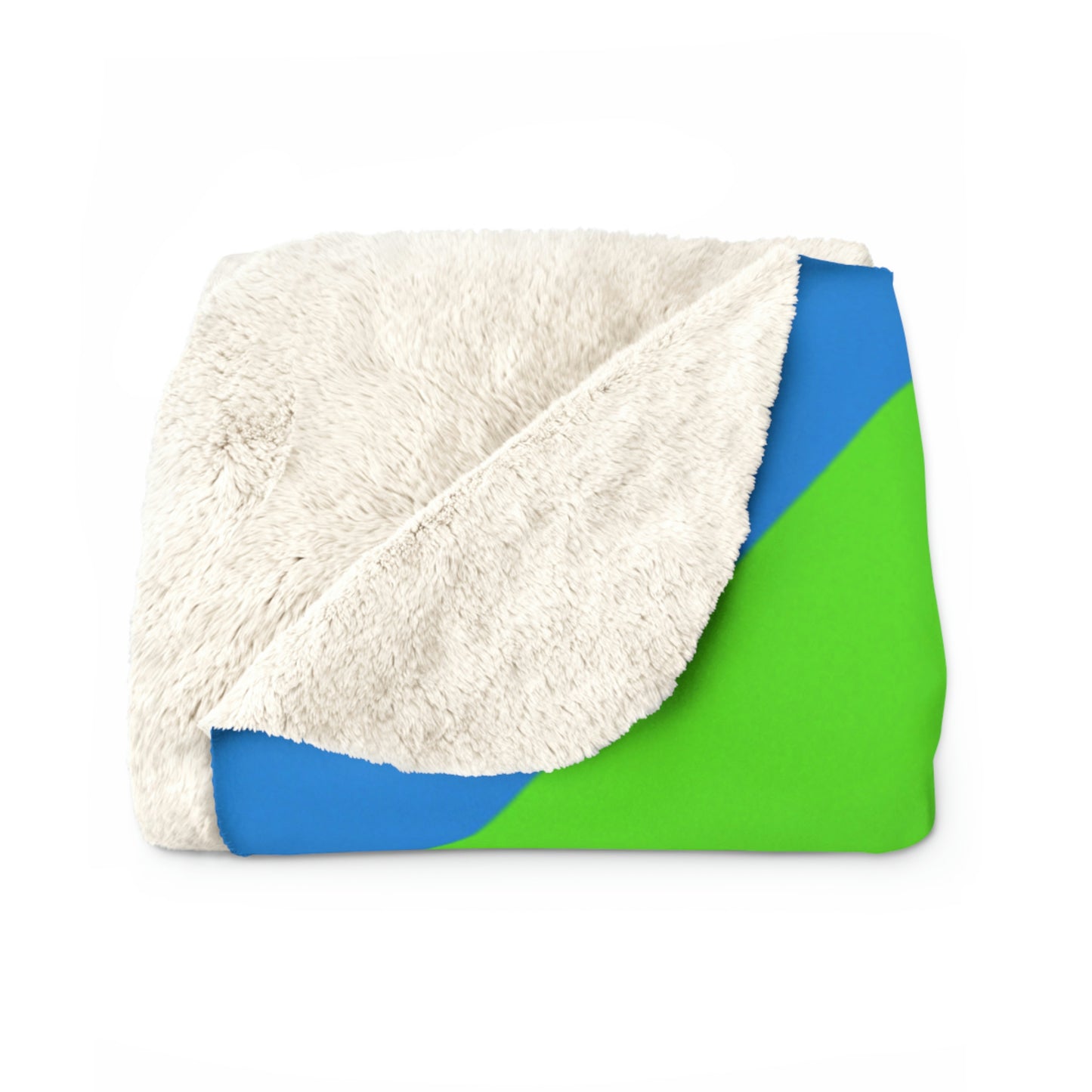 "A Flight of Color" - The Alien Sherpa Fleece Blanket