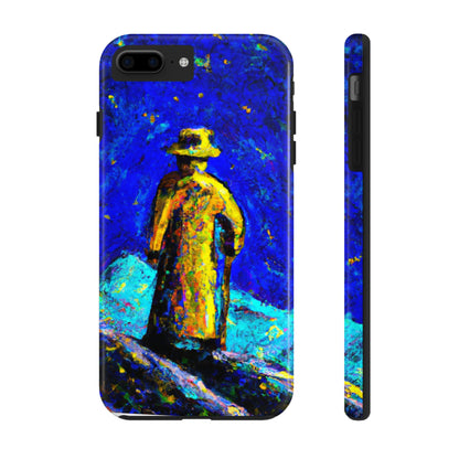 "Lone Mage on the Frozen Summit" - The Alien Tough Phone Cases