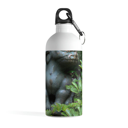 "Guardian of the Secret Garden" - Die Alien-Wasserflasche aus Edelstahl