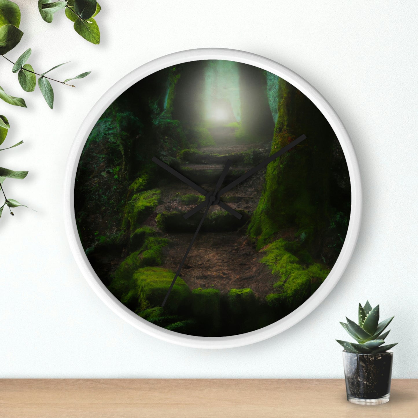 "The Forgotten Path of Magic" - The Alien Wall Clock