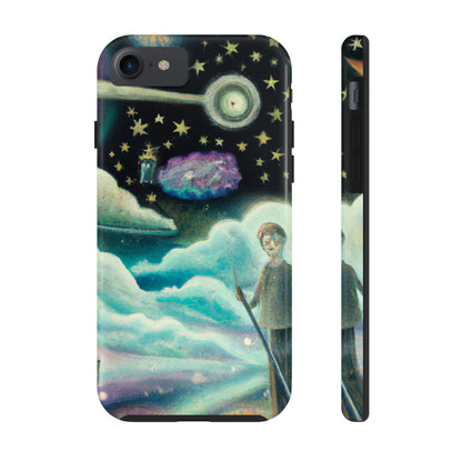 "Ein Meer aus Diamanten in der Nacht" - Die Alien Tough Phone Cases