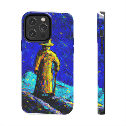 "Lone Mage on the Frozen Summit" - The Alien Tough Phone Cases