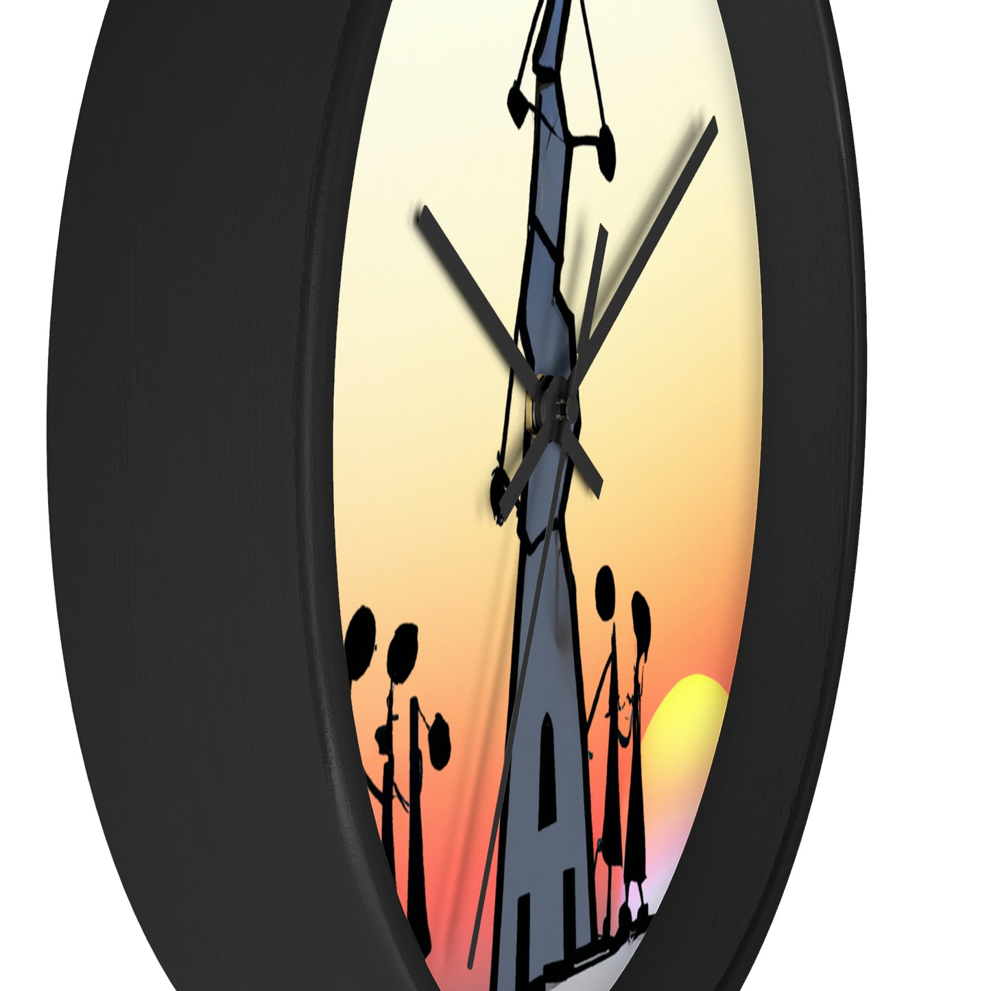 "Forgotten in the Sunset" - The Alien Wall Clock