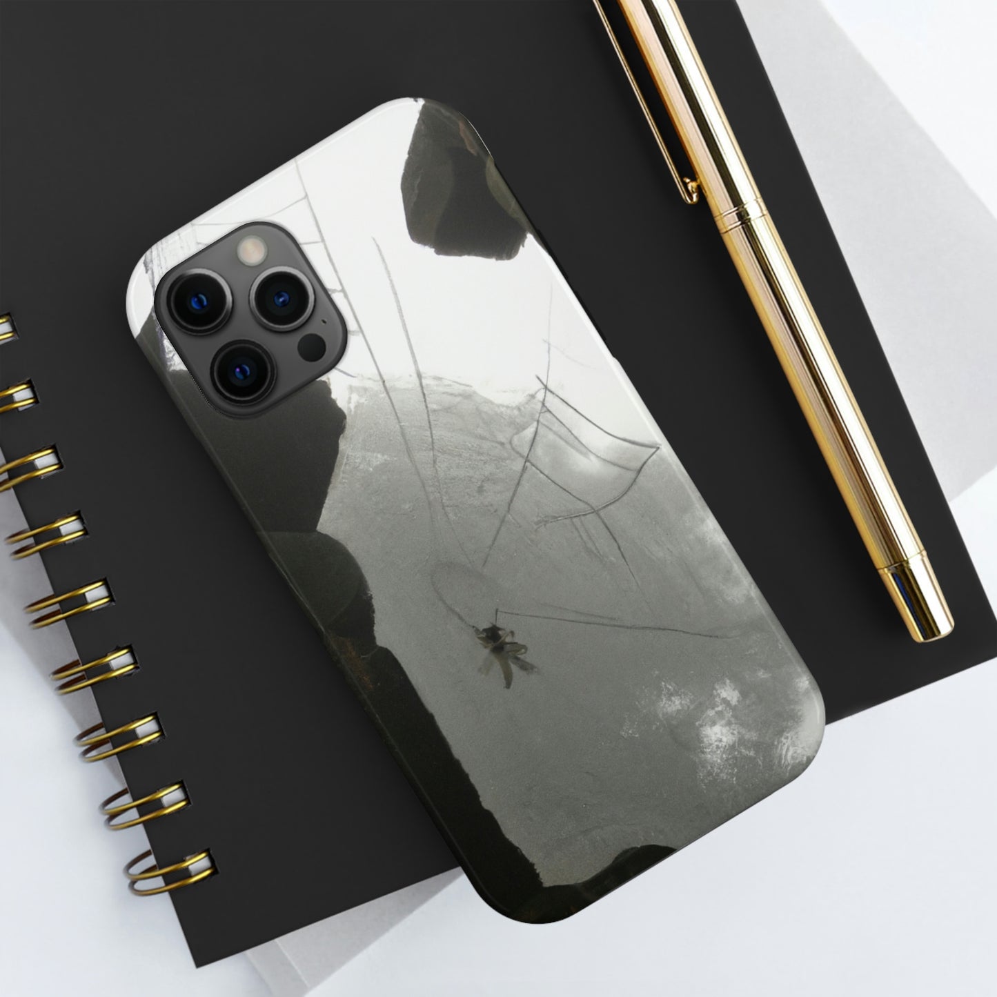 "Ghostly Cobwebs in the Ruins" - The Alien Tough Phone Cases