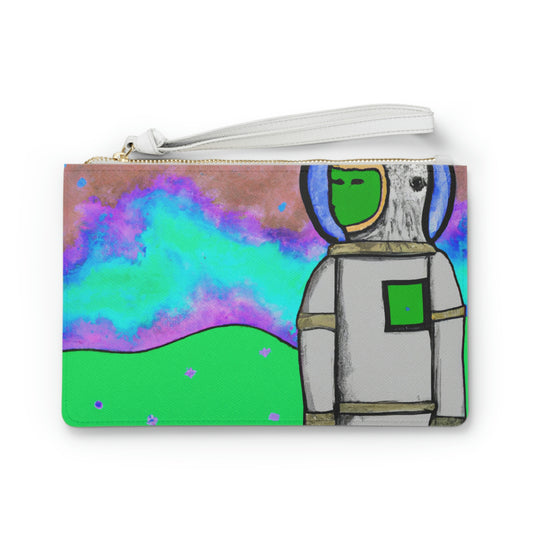 "Alone in the Alien Sky" - Die Alien Clutch Bag