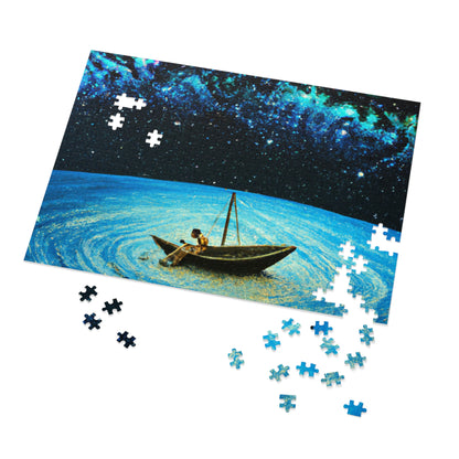 "A Voyage of Starlight". - The Alien Jigsaw Puzzle