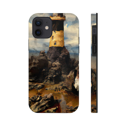 "Lonely Beacon on the Shore" - Las fundas para teléfonos Alien Tough