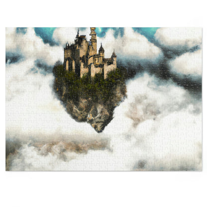 Mystic Castle in the Sky - The Alien Jigsaw Puzzle