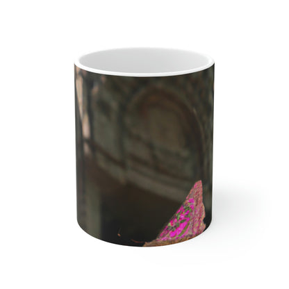 "The Forgotten Temple of the Purple Butterfly" - The Alien Ceramic Mug 11 oz