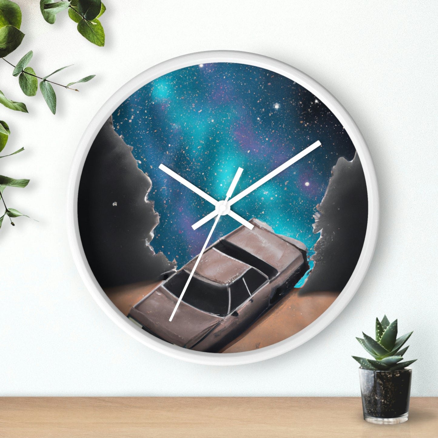 "A Universe Apart: The Lost Car" - The Alien Wall Clock