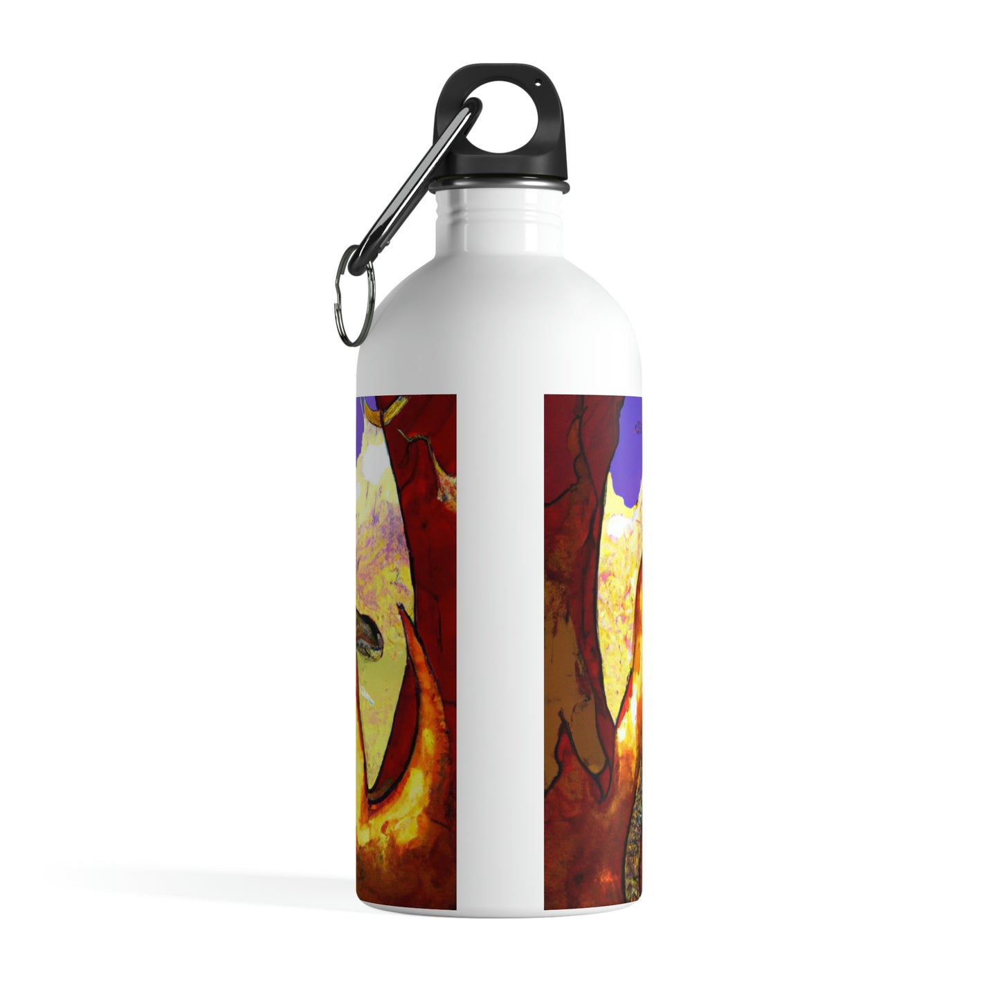 "A Slumbering Dragon in an Infernal Embrace" - The Alien Stainless Steel Water Bottle