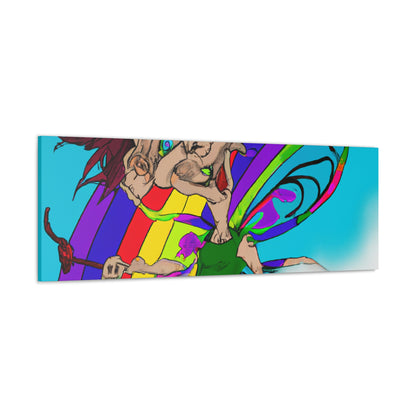 Rainbow Mischief Fairy - Die Alien-Canva