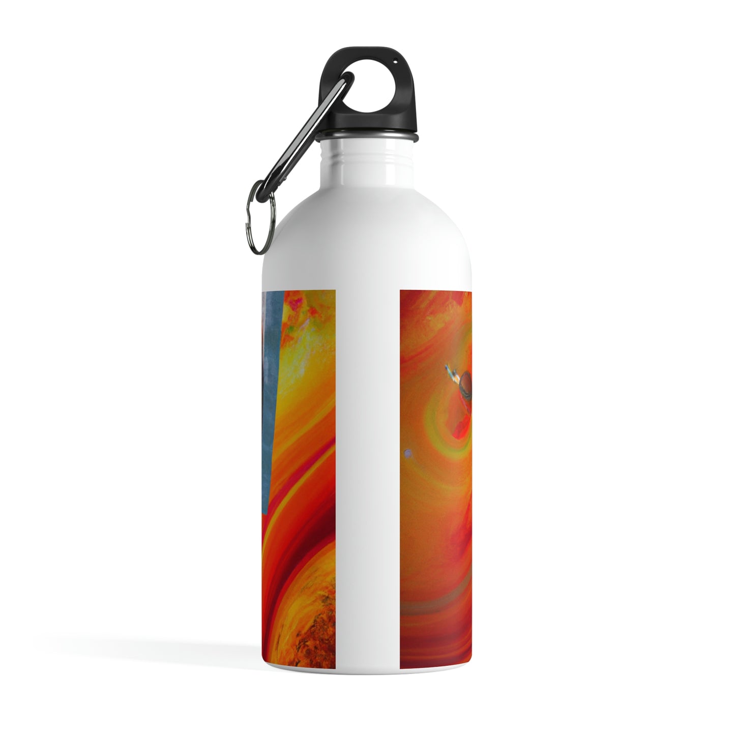 "Journeying in the Burning Orange Galaxy" - Die Alien-Wasserflasche aus Edelstahl