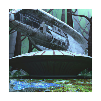 "Lost In the Alien Woods: The Untold Story of the Abandoned Spaceship" - The Alien Canva