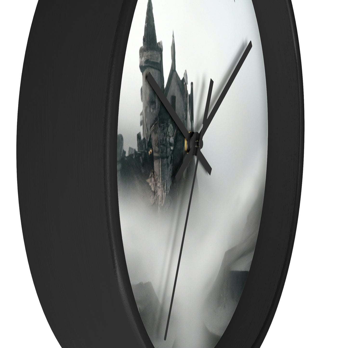 "Ghostly Citadel of the Mist" - The Alien Wall Clock