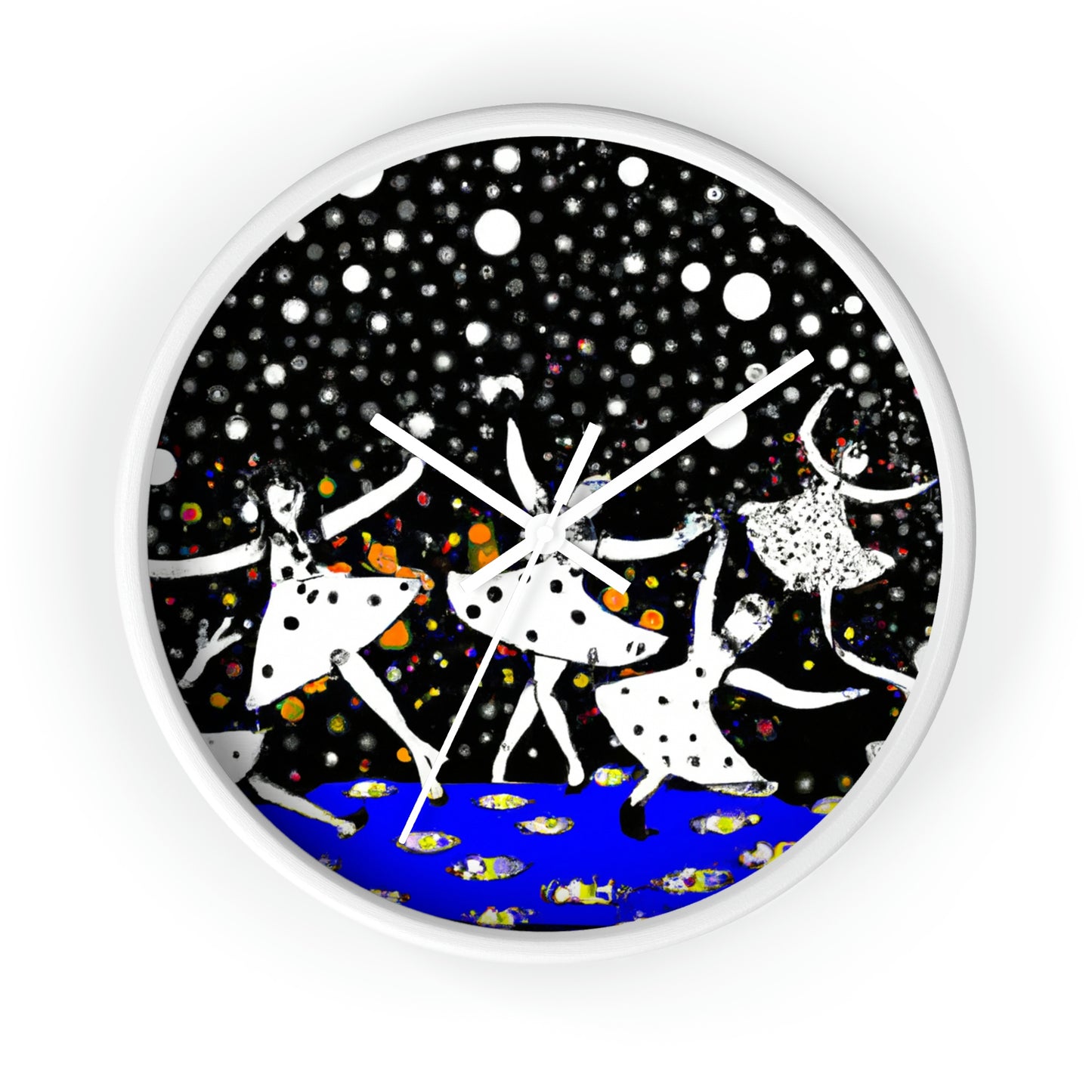 Twinkling Starlight Dance of the Fairies - El reloj de pared alienígena