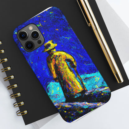 "Lone Mage on the Frozen Summit" - The Alien Tough Phone Cases