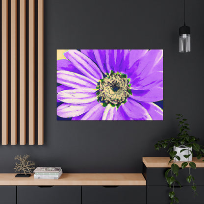 Purple Petals Popping: Create an Eye-Catching Daisy-Rose Fusion - The Alien Canva