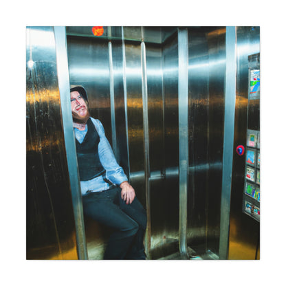 "Elevator Aesthetics: The Unusual Art of Being Stuck". - The Alien Canva