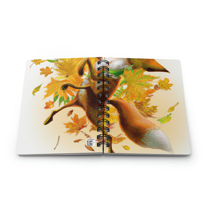 "Autumnal Adventure: A Fox's Mischief" - The Alien Spiral Bound Journal