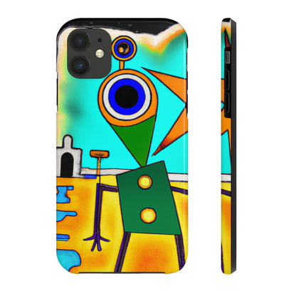 The Forgotten Earth: A Robot's Journey - The Alien Tough Phone Cases