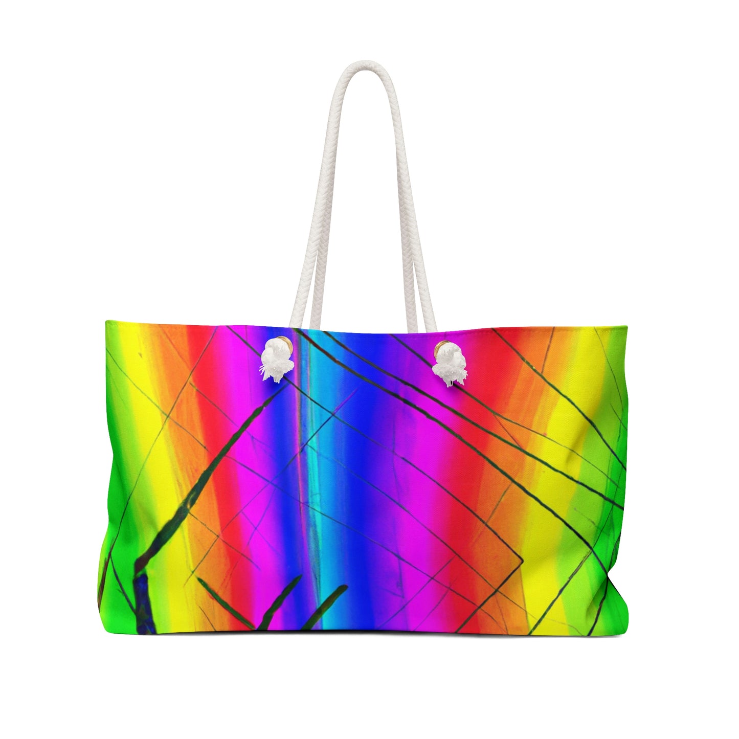 "A Spinnerette's Prismatic Web" - The Alien Weekender Bag