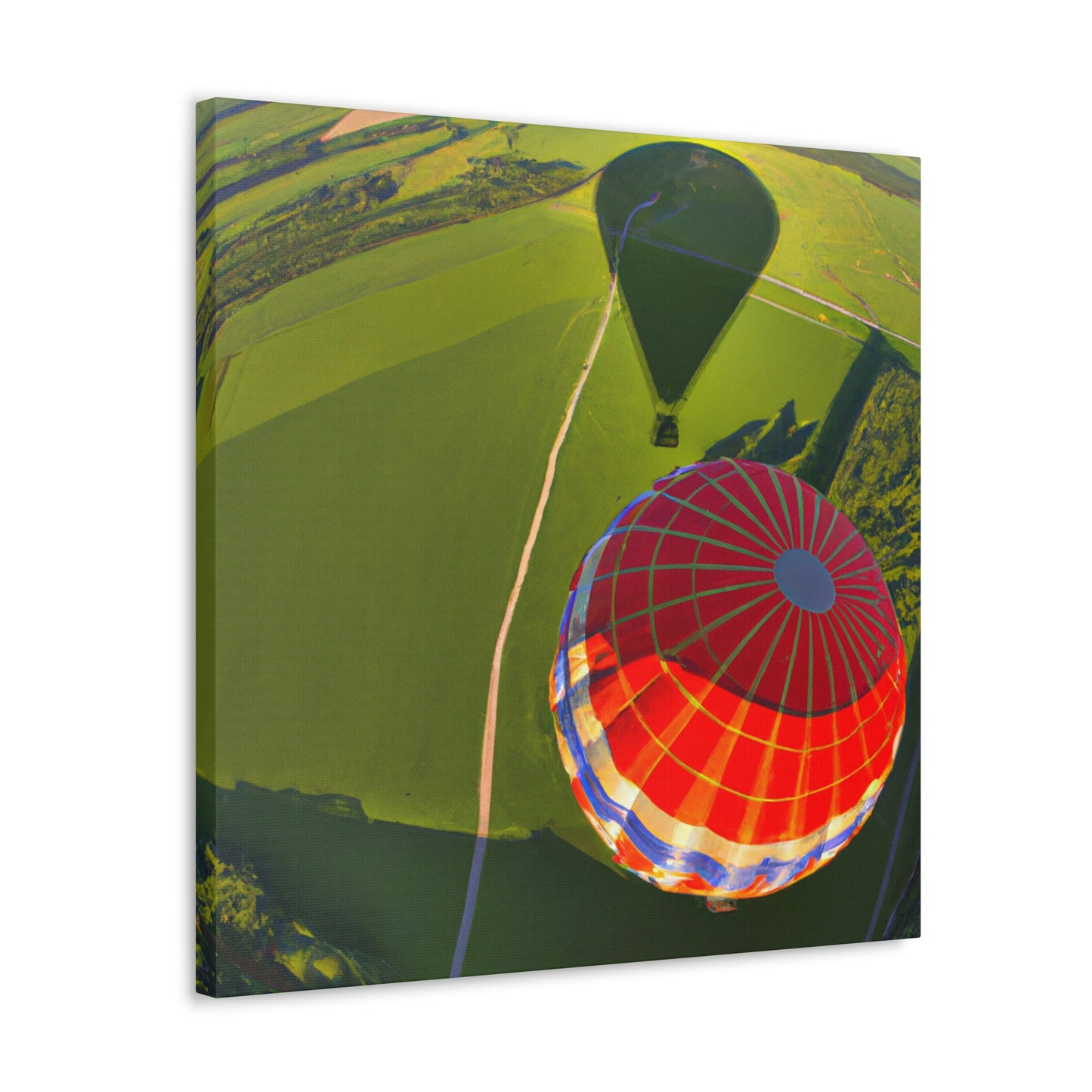 "A View From Above: Exploring the Globe in a Hot Air Balloon" - The Alien Canva