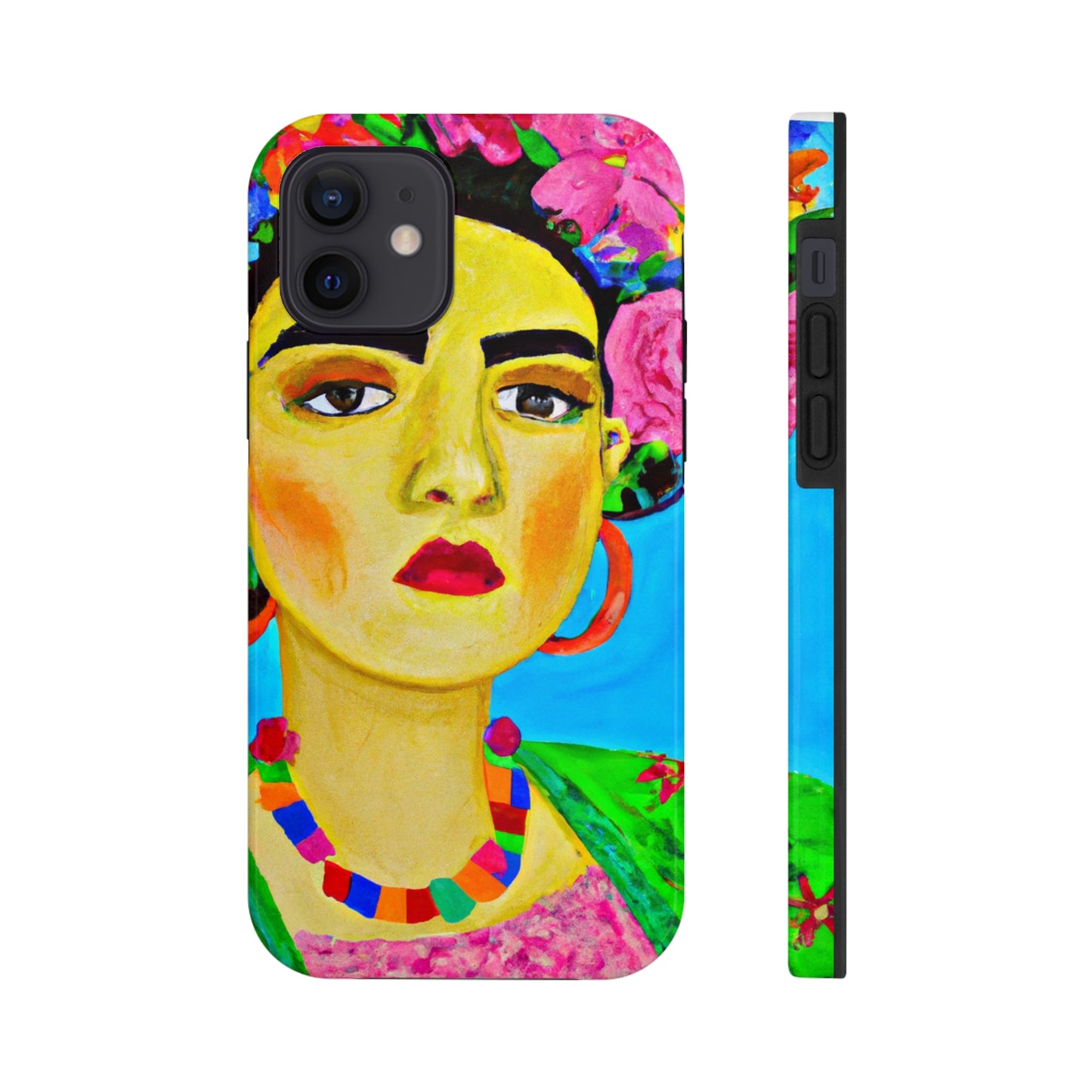 "Fierce and Free: A Frida Kahlo-Inspired Tribute to Mexican Women" - The Alien Tough Phone Cases