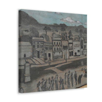 "A Town with a Past: The Mural depicts Our History" - The Alien Canva.