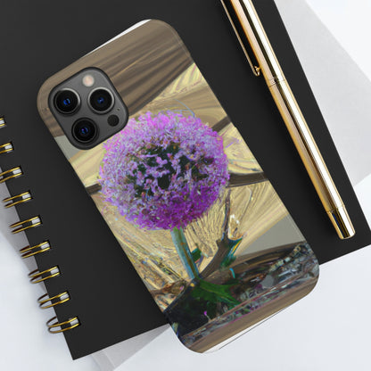 „A Blooming Miracle: Beauty in Chaos“ – The Alien Tough Phone Cases