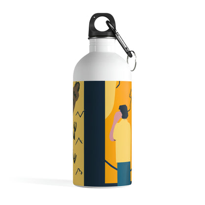 "Escape from the Museum Monster" - The Alien Stainless Steel Water Bottle