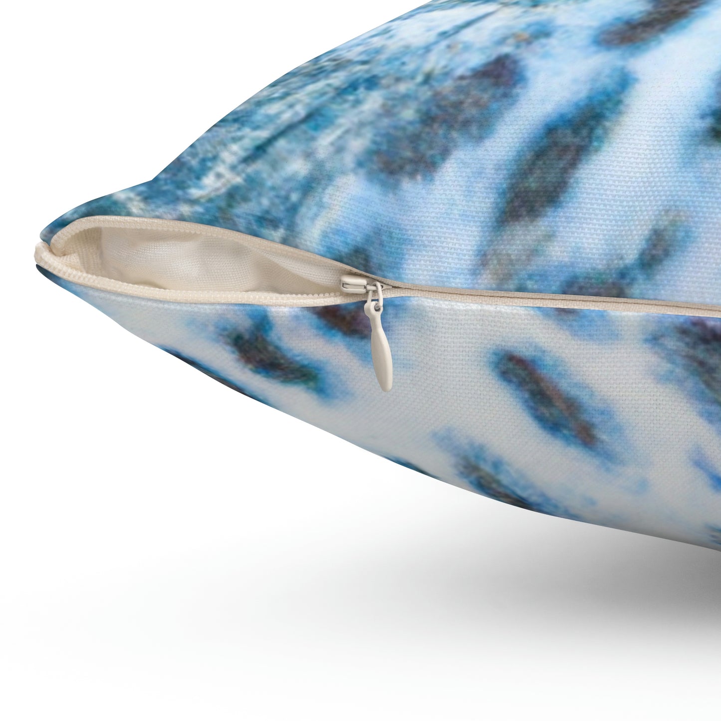 "Lonely Perch of the Snow Leopard" - The Alien Square Pillow