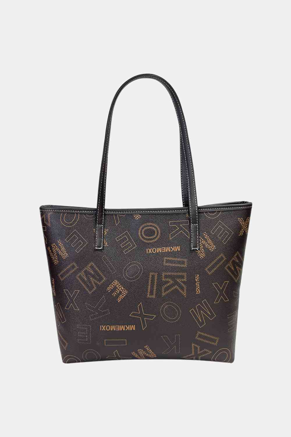 Bolso tote de cuero de PU estampado