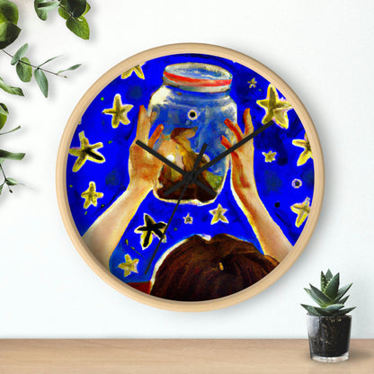 "A Jarful of Stardust" - The Alien Wall Clock