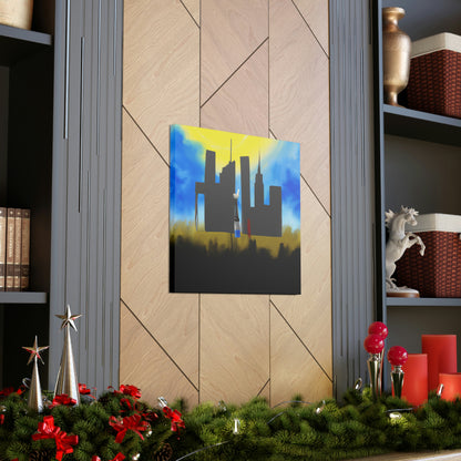 "Cityscapes in a Changing Climate" - Canvas