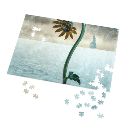 "Fighting the Frost: A Flower's Story" - The Alien Jigsaw Puzzle